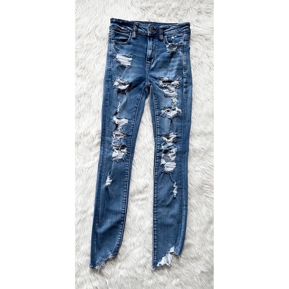 American Eagle Jeans Size 4 - Picture 3 of 7